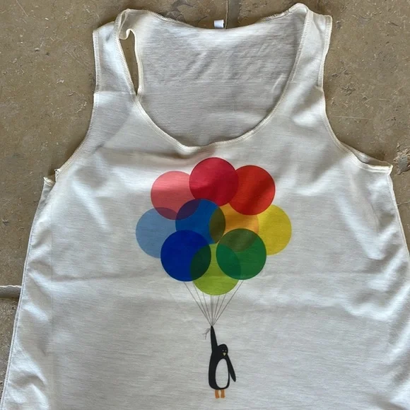 Brand New Silk Screen Tank (Size S) - Picture 8 of 10